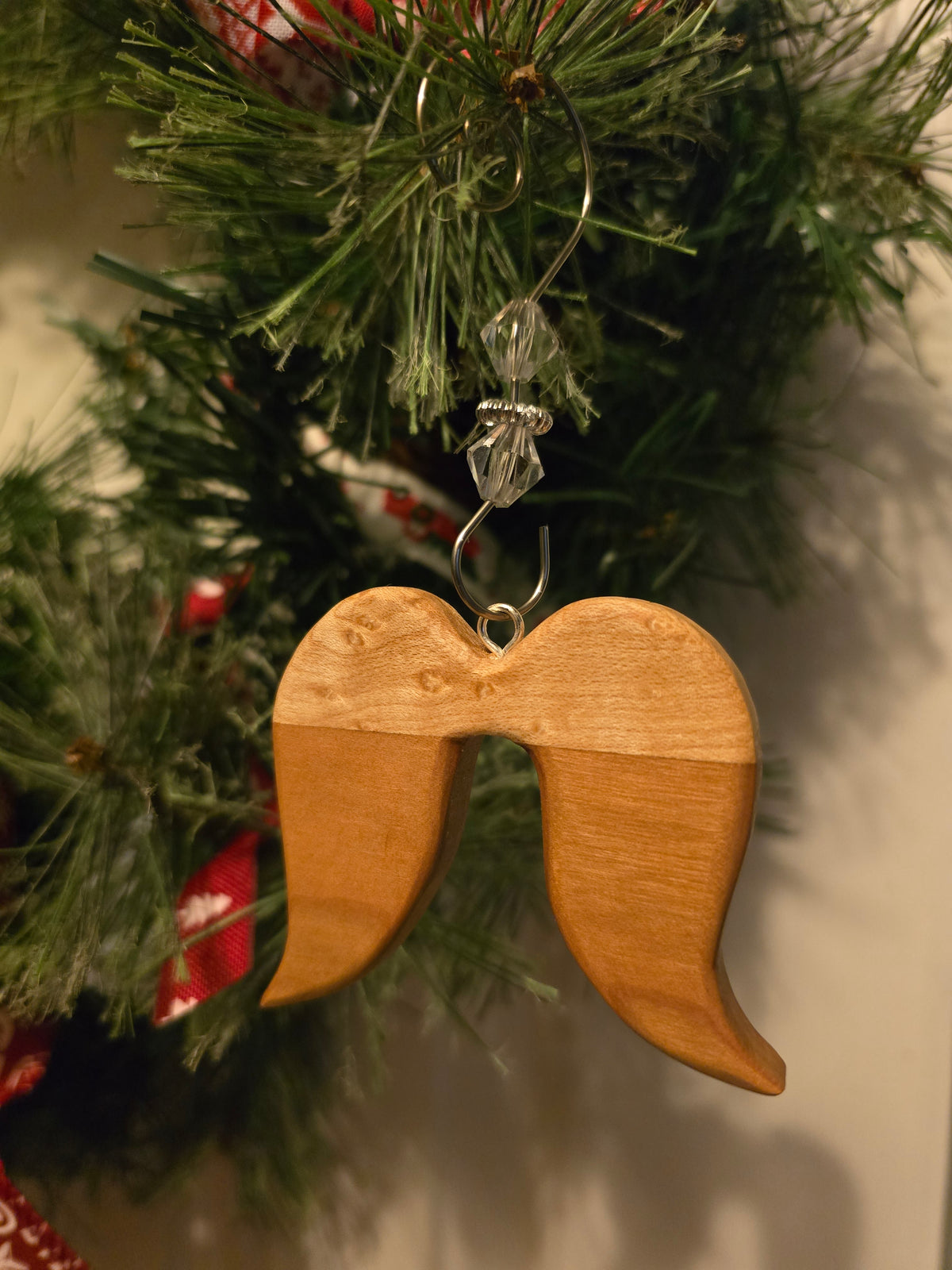 Angel Wing Christmas Ornaments