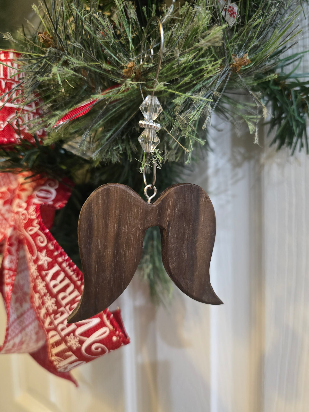 Angel Wing Christmas Ornaments