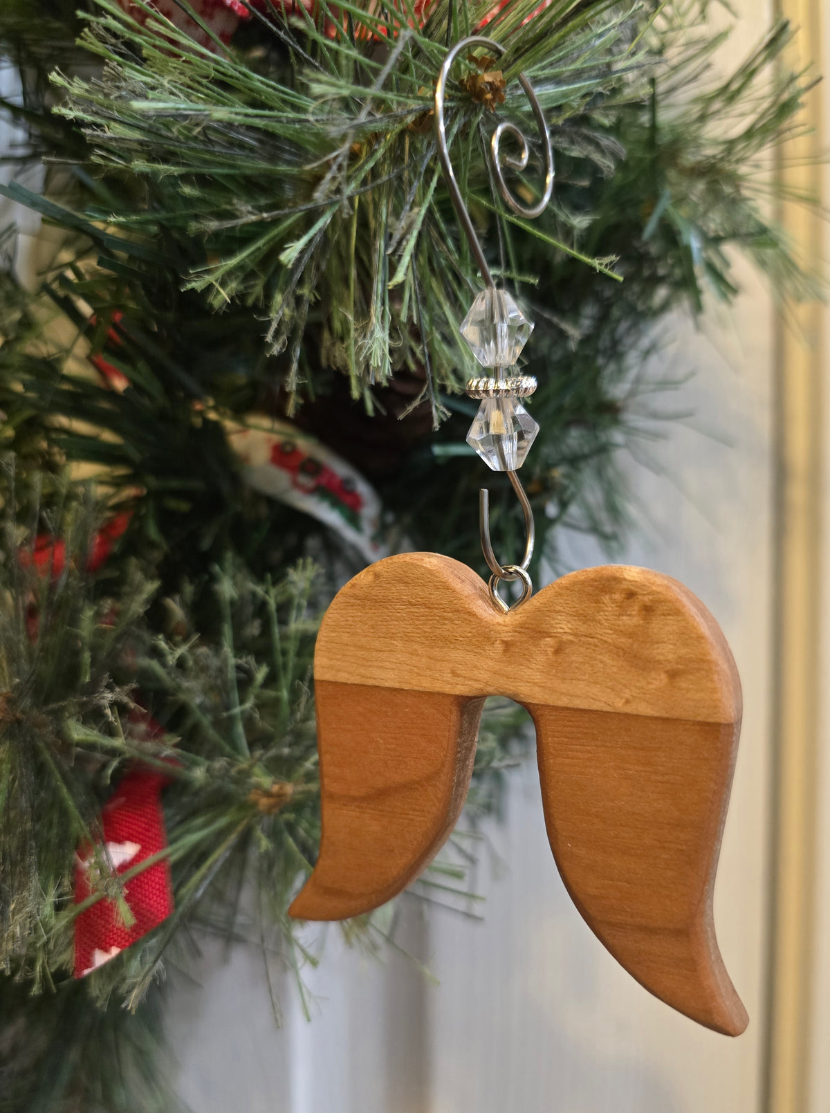 Angel Wing Christmas Ornaments