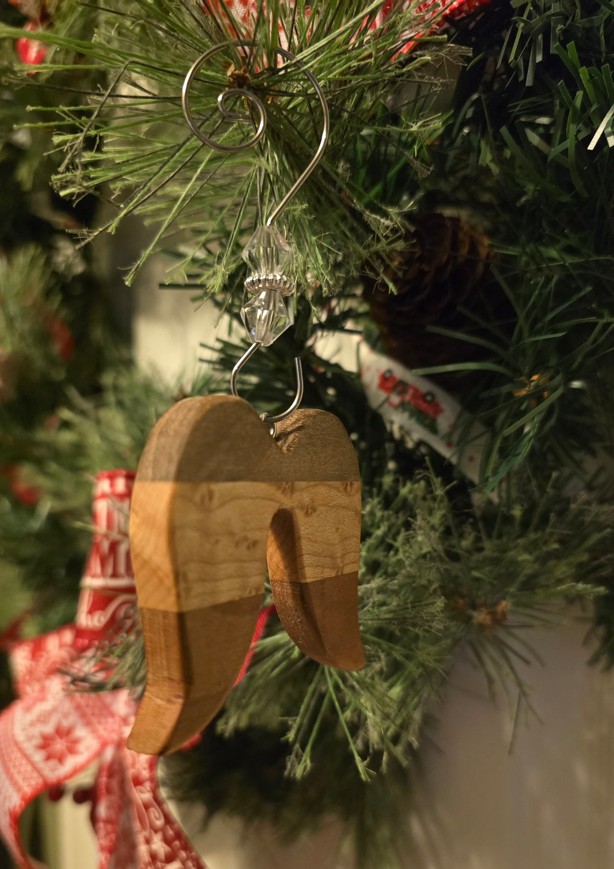 Angel Wing Christmas Ornaments