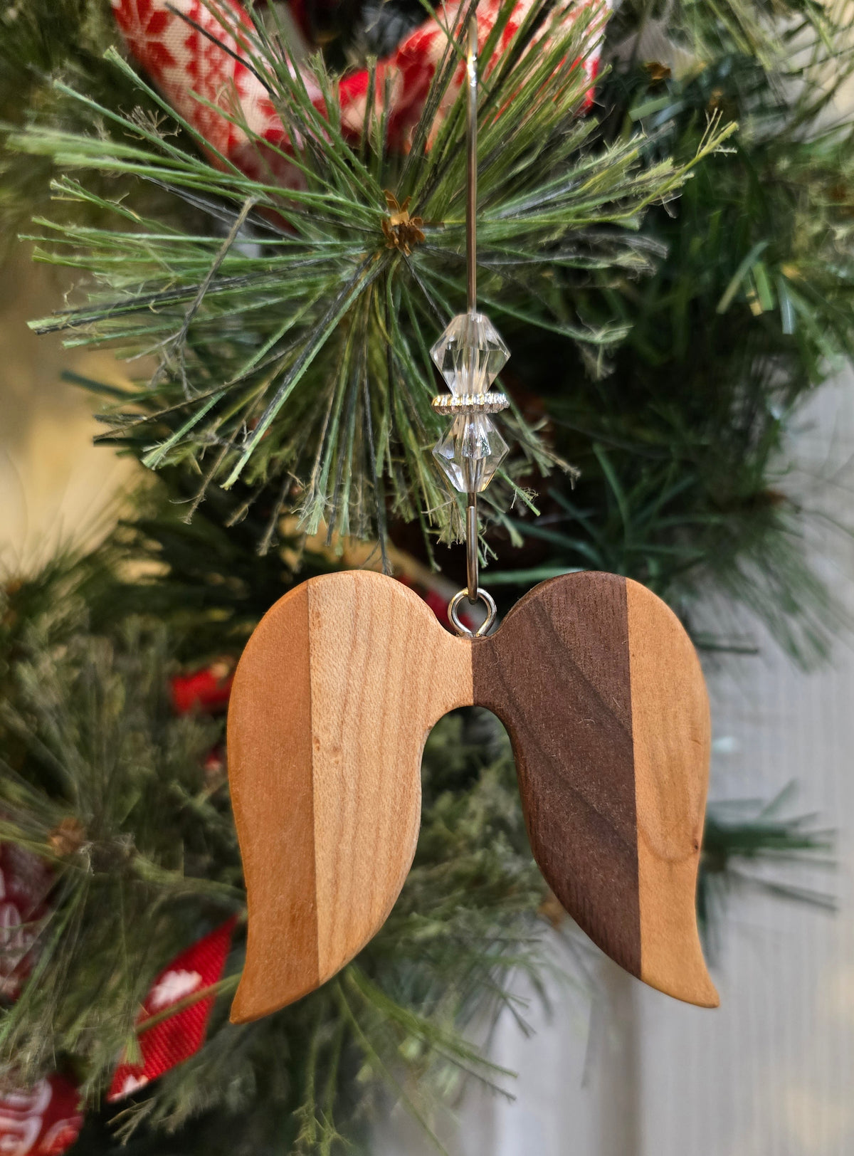Angel Wing Christmas Ornaments