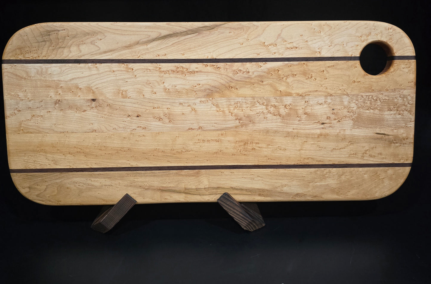 Birdseye Maple and Nogal Cheese Board