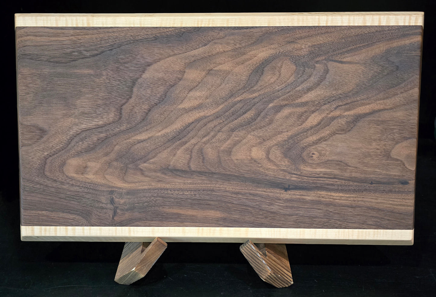 Walnut and Maple Serving Board
