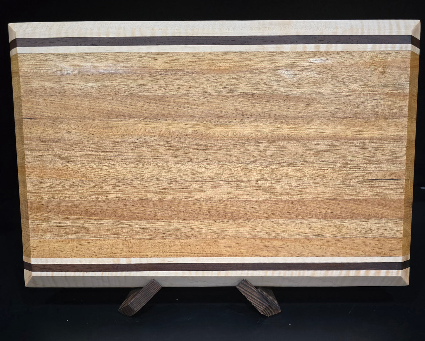 Vanilla Wood/Nogal/Curly Maple Cutting Board