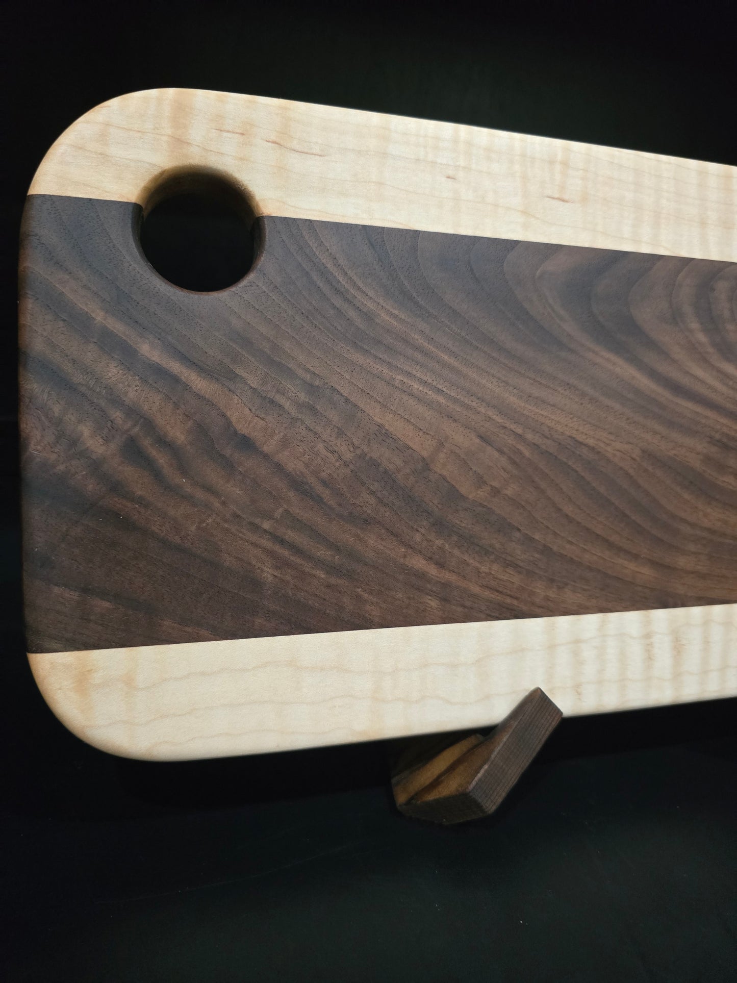 Walnut and Maple Serving Board