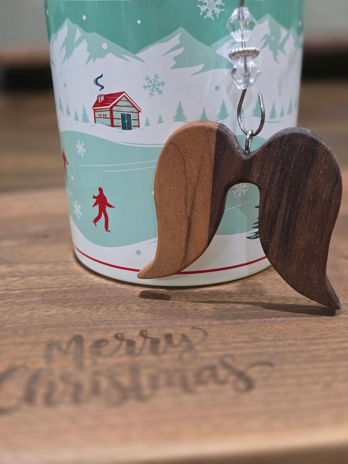 Angel Wing Christmas Ornaments