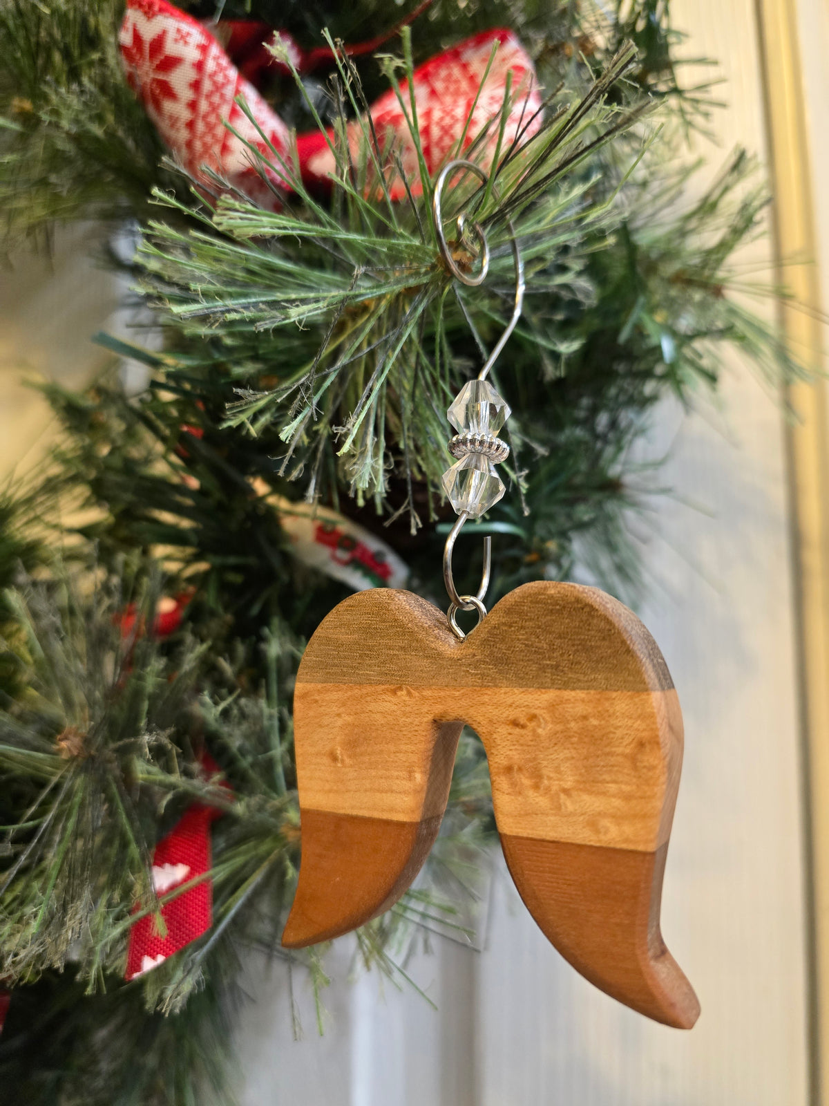 Angel Wing Christmas Ornaments