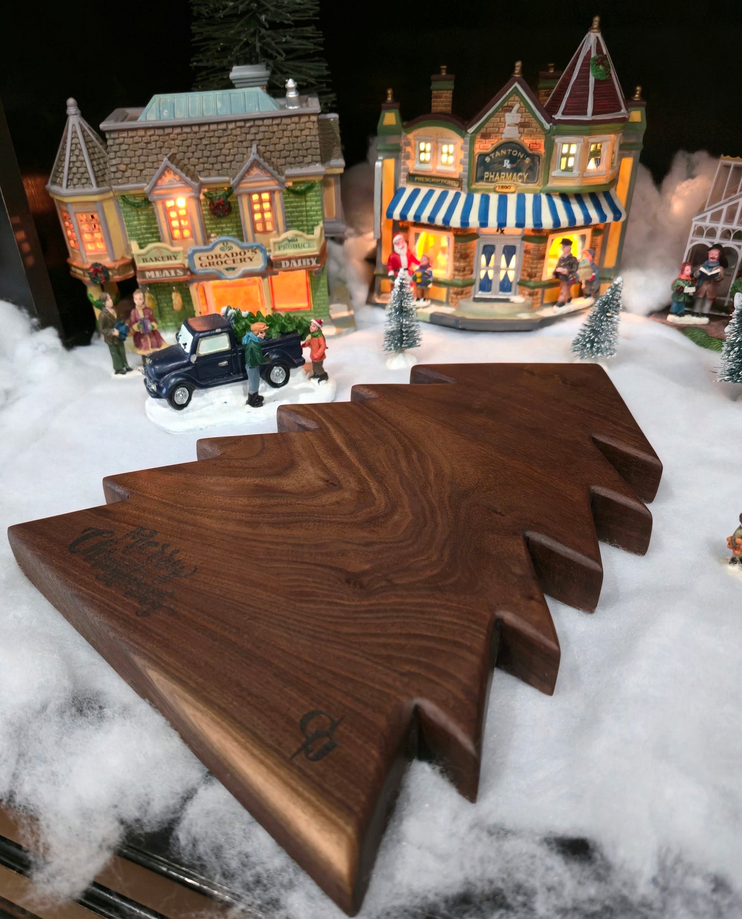 Christmas Tree shaped Cheese Board