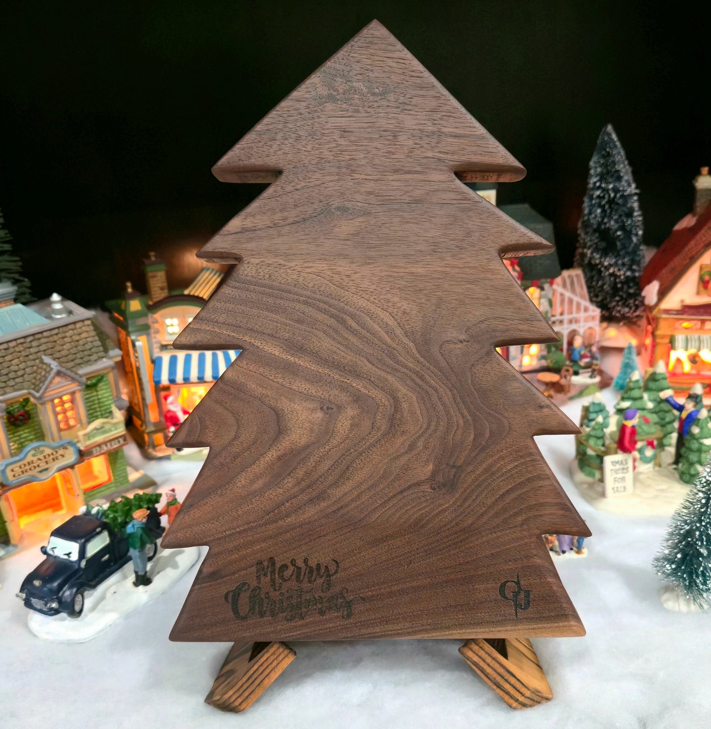 Christmas Tree shaped Cheese Board