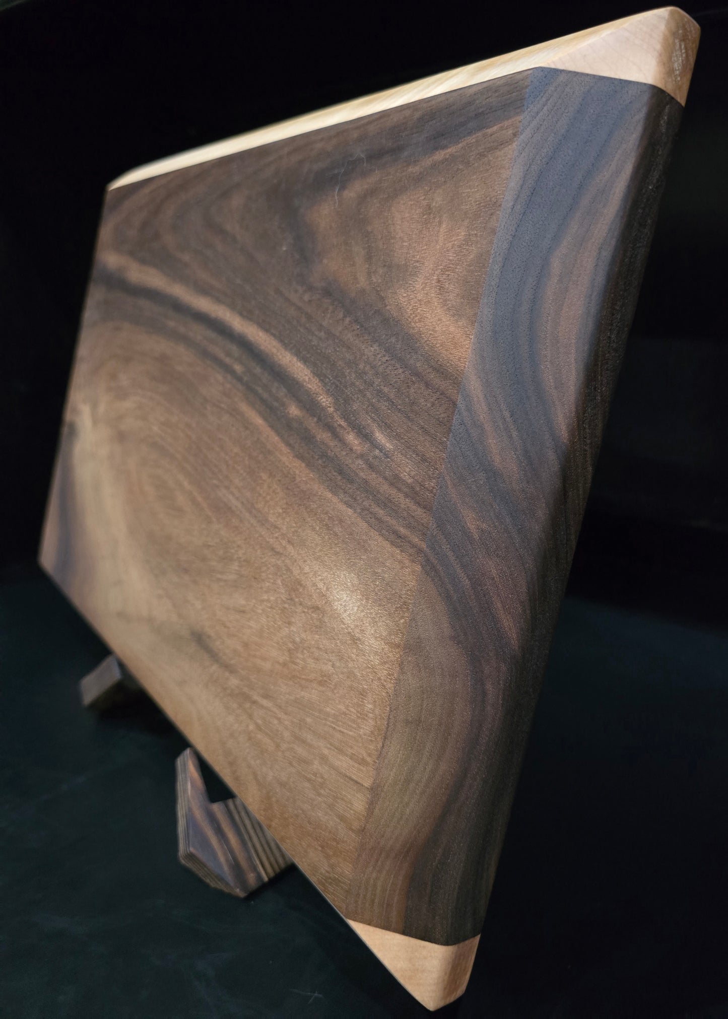 Walnut and Maple Serving Board