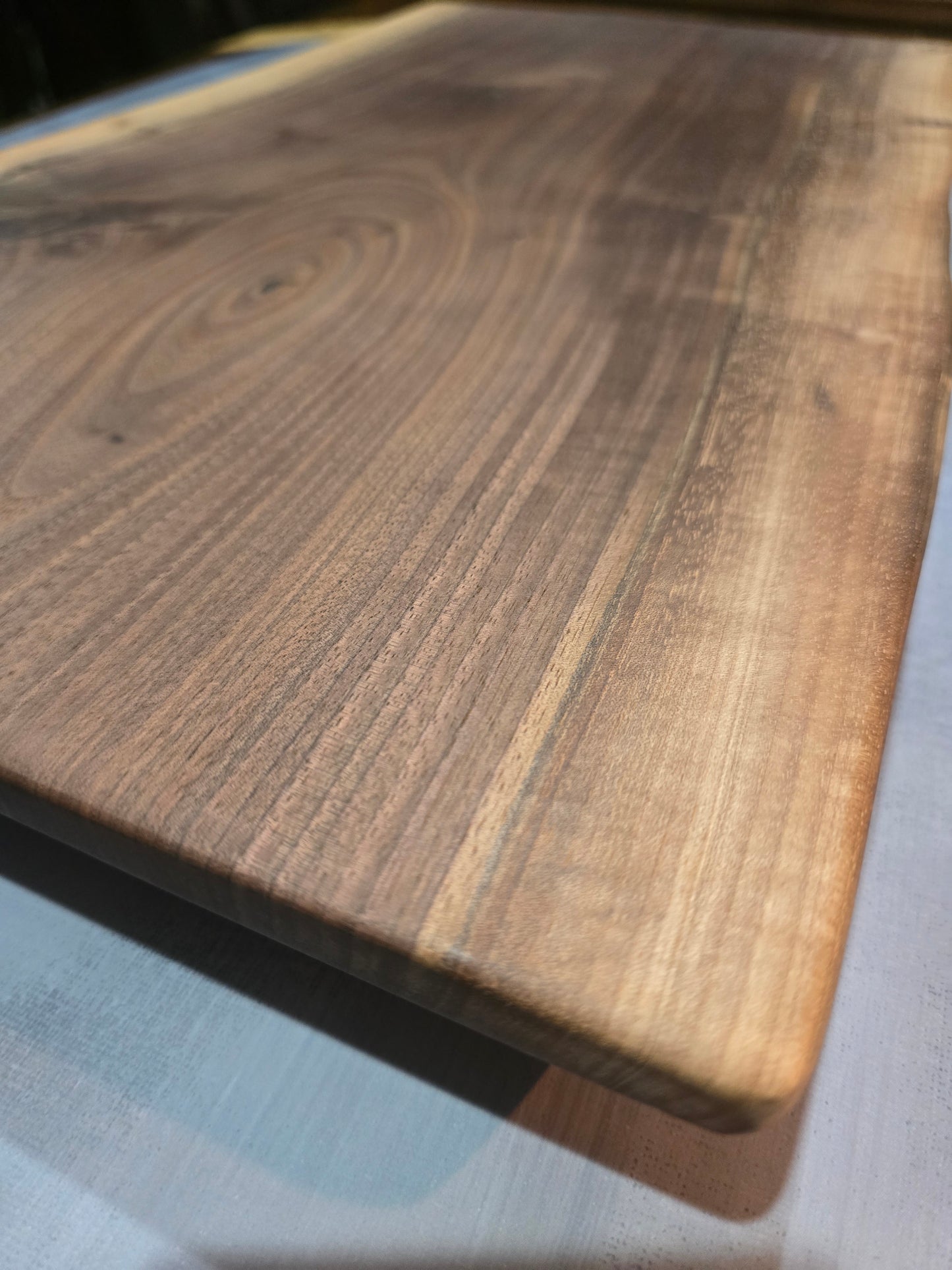 Walnut Live Edge Serving Board