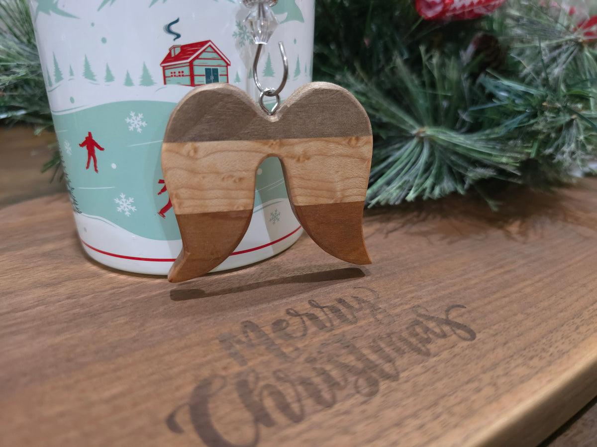 Angel Wing Christmas Ornaments